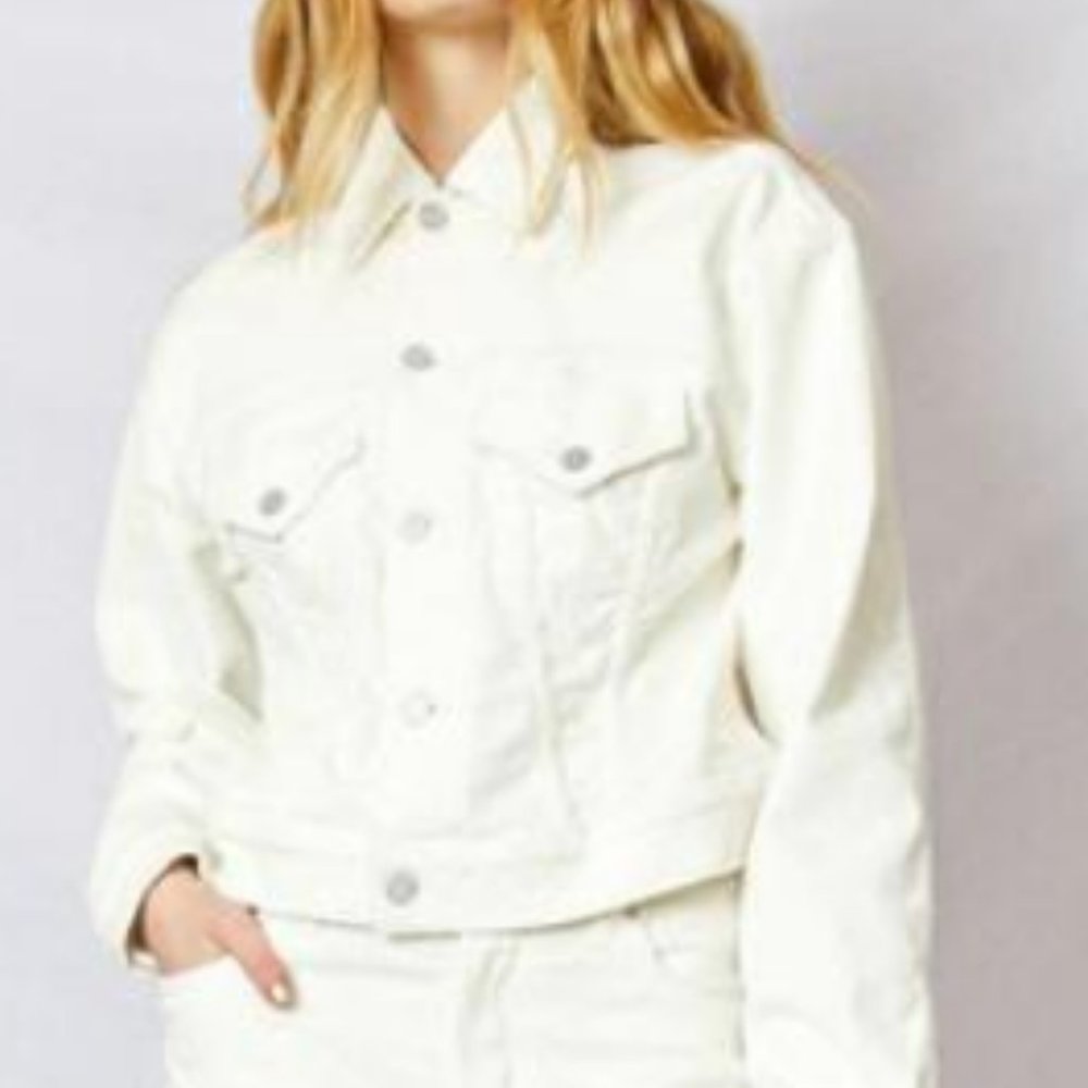 Etica Denim Chelsey Jacket - Cream